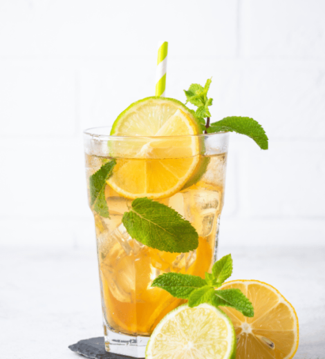 Lime Mint Iced Tea